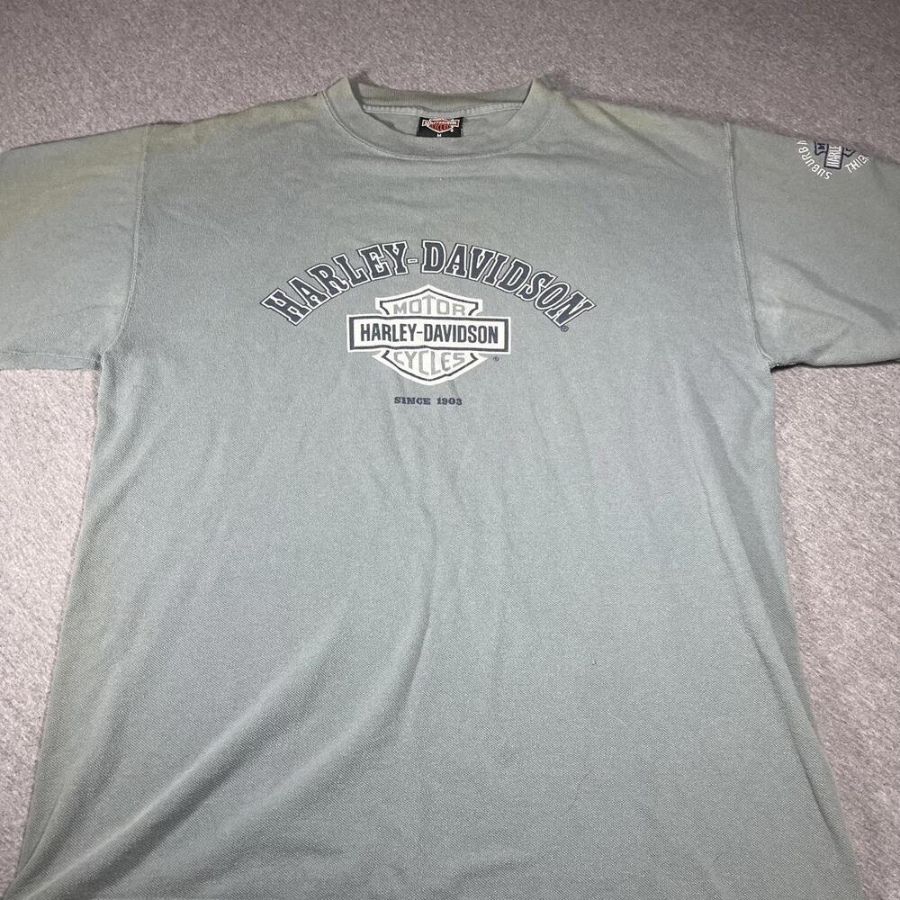 Harley-Davidson Men's Medium Suburban Motors Short Sleeve T-Shirt Medium - Picture 1 of 6